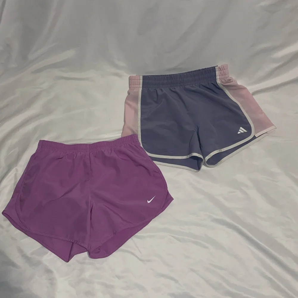 Girls size 14 adidas Nike active shorts bundle - Picture 1 of 4